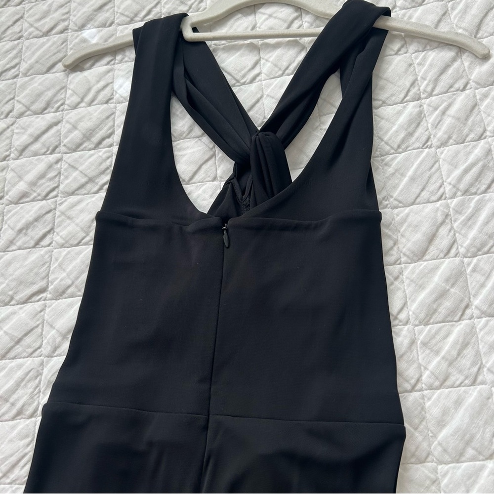 Diane von Furstenberg Neely Ruched Cutout Jersey Midi Dress in Black - Picture 11 of 14